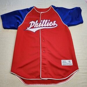True Fan Philadelphia Phillies Ryan Howard #6 MLB Baseball Jersey Youth Large